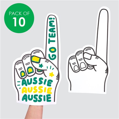 Giant Foam Hands - Pack of 10