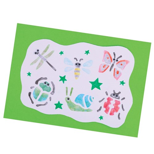 Minibeasts Stencils - Pack of 12