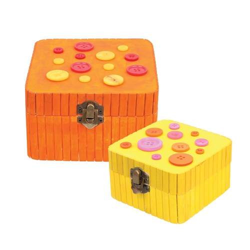 Bamboo Boxes - Square - Set of 2