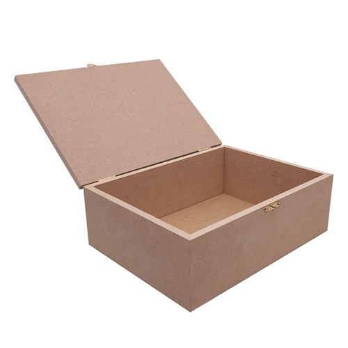 Large Wooden Storage Box - Each