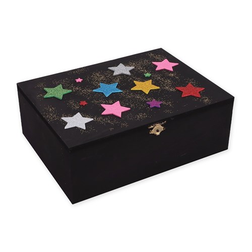 Large Wooden Storage Box - Each
