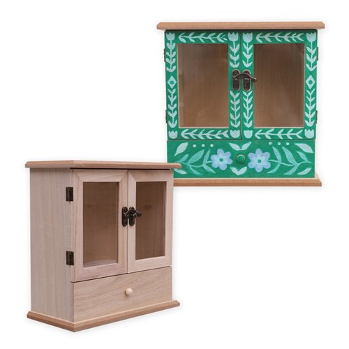 Small Wooden Cabinet - Each