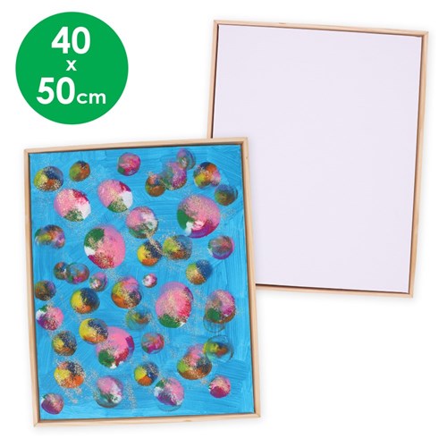 Stretched Canvas with Wooden Frame - 40 x 50cm