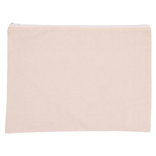 Cotton Zip Pouch - 42 x 21cm - Each