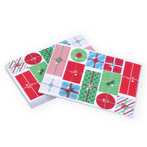 Foam Christmas Presents Stickers - Pack of 120