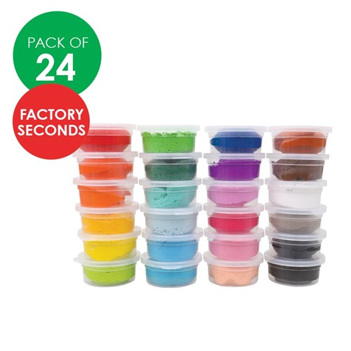 FACTORY SECONDS Super Light Air Dry Clay - Pack of 24