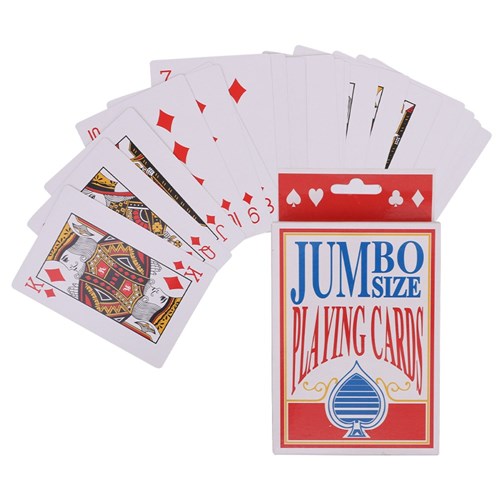 Large Playing Cards - Pack of 52 - 9.5 x 14cm