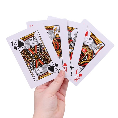 Large Playing Cards - Pack of 52 - 9.5 x 14cm