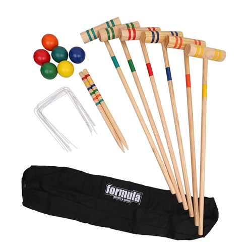 Wooden Croquet Set