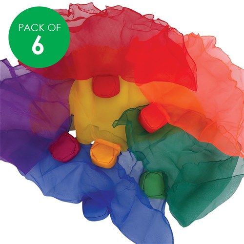 Bean Bag Scarf Set - Pack of 6