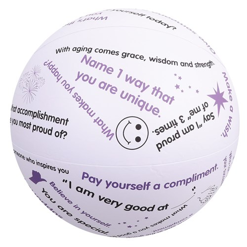 Toss & Talk Ball - About Me - Each
