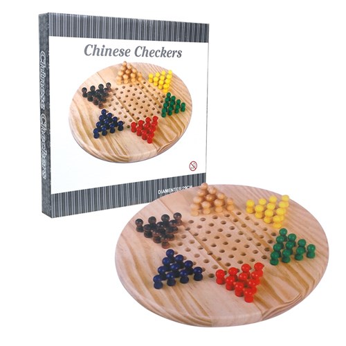 Wooden Chinese Checkers Board Game