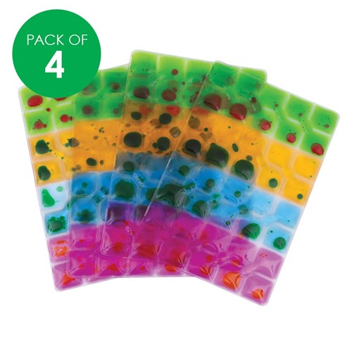 Liquid Sensory Pads - Pack of 4