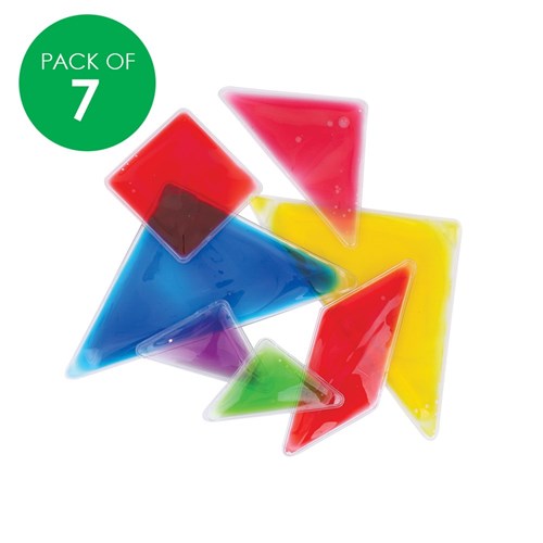 Liquid Sensory Shapes - Pack of 7