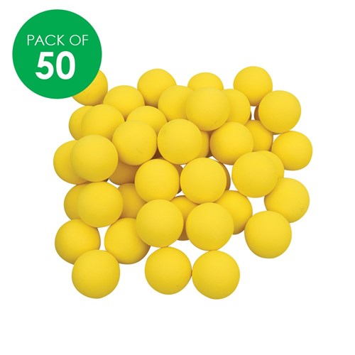 Foam Golf Balls - Pack of 50