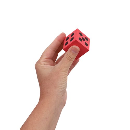 Large Foam Dice - 4cm - Pack of 6