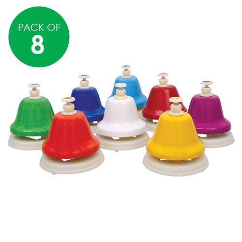 Musical Desk Bells - Pack of 8