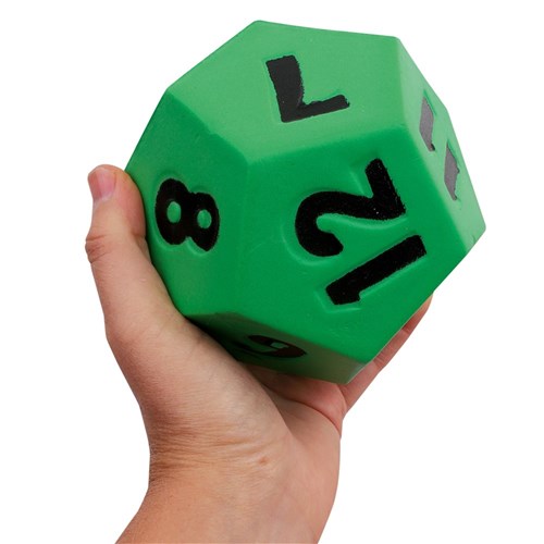 Giant Foam Die - 12 Sided - 13cm - Each