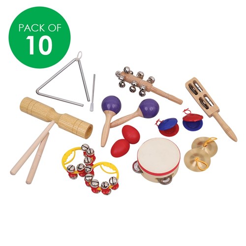Musical Instruments Kit - Pack of 10