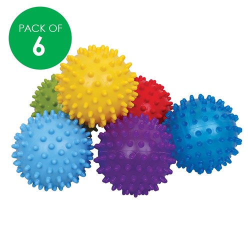 Tactile Sensory Balls - Pack of 6