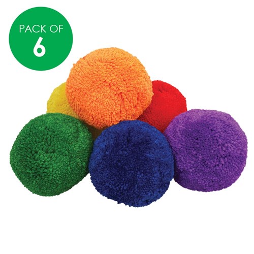 Fleece Balls - Pack of 6