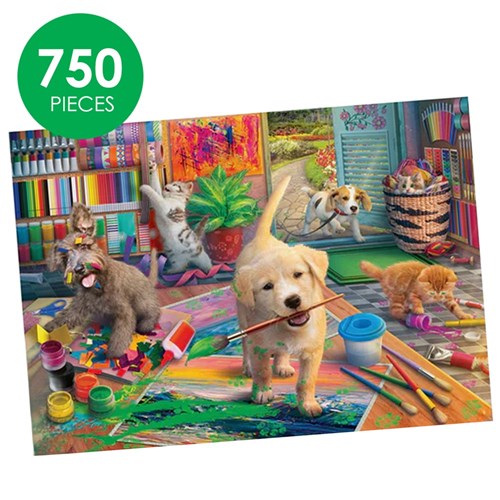 Ravensburger Puzzle - Cute Crafters - 750 Large Pieces