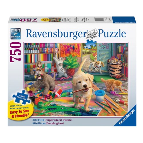 Ravensburger Puzzle - Cute Crafters - 750 Large Pieces