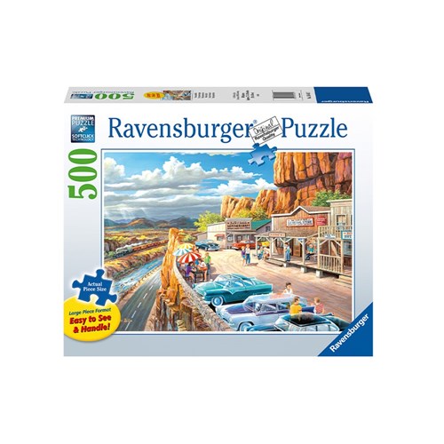 Ravensburger Puzzle - Scenic Overlook - 500 Large Pieces