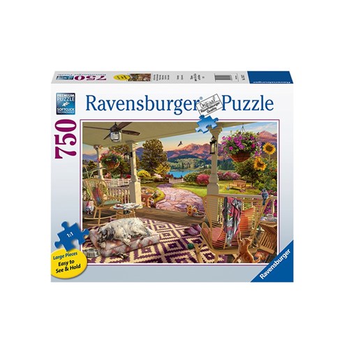 Ravensburger Puzzle - Cozy Front Porch - 750 Large Pieces
