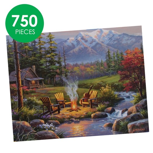 Ravensburger Puzzle - Riverside Livingroom - 750 Large Pieces