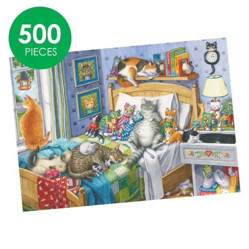 Ravensburger Puzzle - Cat Nap - 500 Large Pieces