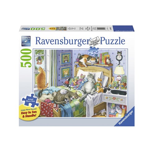 Ravensburger Puzzle - Cat Nap - 500 Large Pieces