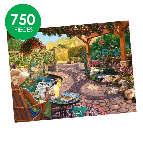 Ravensburger Puzzle - Cosy Backyard Bliss - 750 Large Pieces