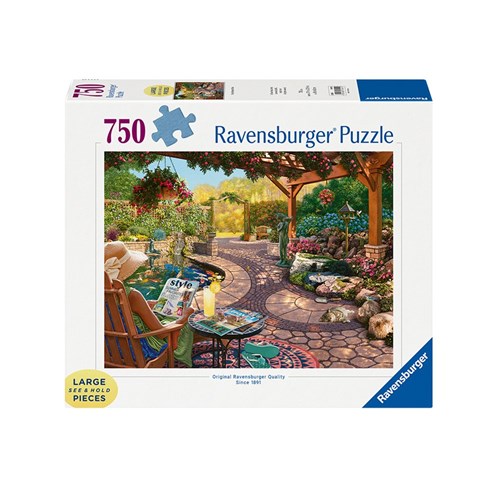 Ravensburger Puzzle - Cosy Backyard Bliss - 750 Large Pieces