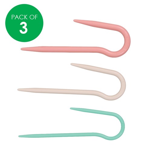 Cable Stitch Holders - U Shaped - Pack of 3