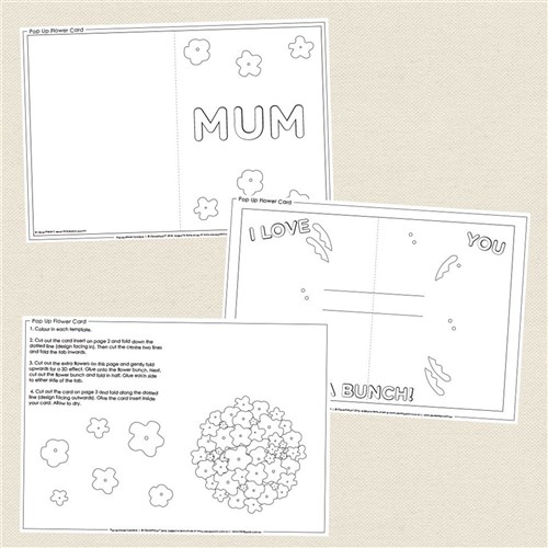 Pop Up Flower Card